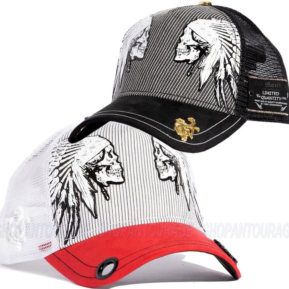Red Monkey Chief New Limited Edition Unisex Trucker Hat Cap RM1459 | 2 Colors - Picture 1 of 15